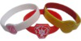 logo  silicone wristbands