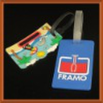 PVC luggage tag