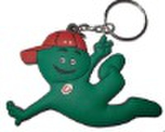 Soft pvc keychain