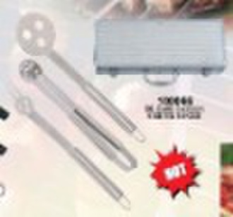 Football Barbecue Set with aluminum case