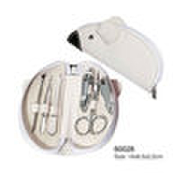 Stainless steel manicure set