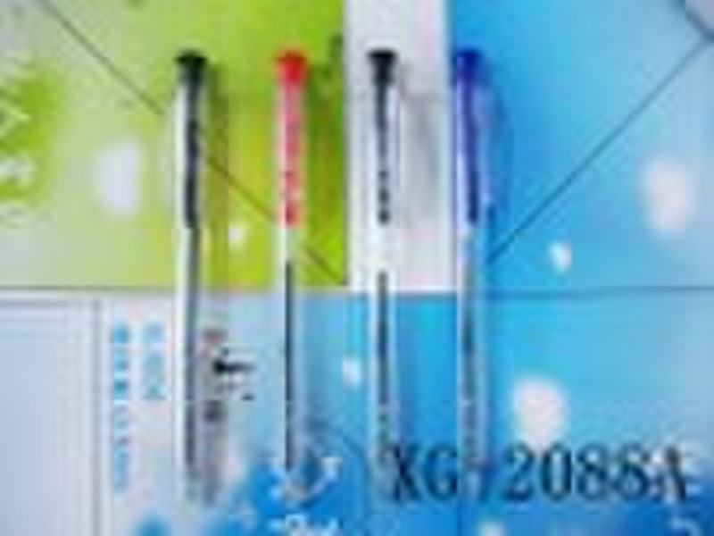 transparent Stift