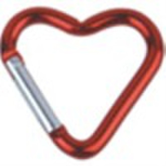 heart carabiner