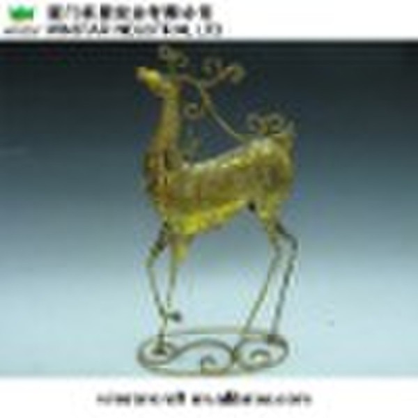 metal Christmas deer