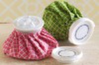 cotton fabric ice bag with various OEM patterns