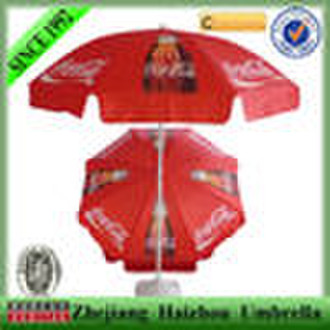 advertising beach umbrella with full printing