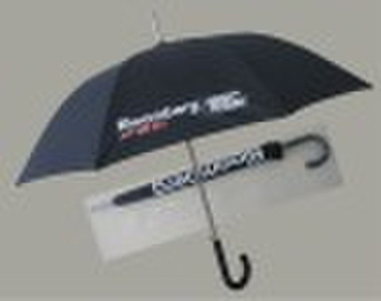 2m promotional beach umbrella with big printing