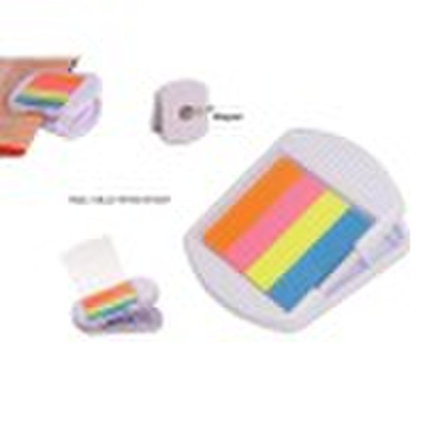 MAGNETIC  CLIP WITH STICKY NOTE