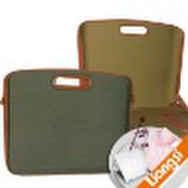laptop case made of EVA with nylon coated