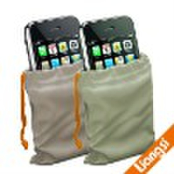 soft cotton fabric pouch for iphone