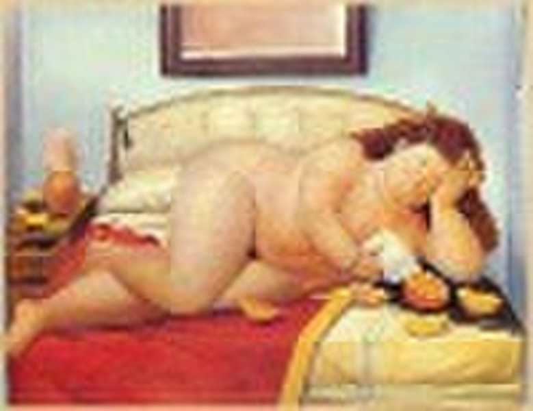 CNW221115 hot selling Nude girl oil painting on ca