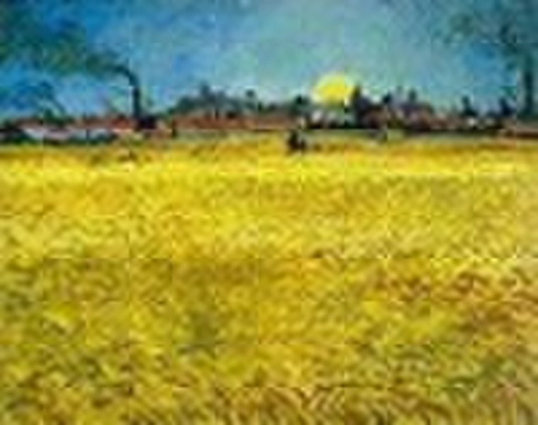 Handpainted canvas oil painting