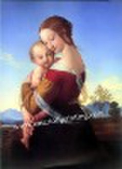 classical people oil painting