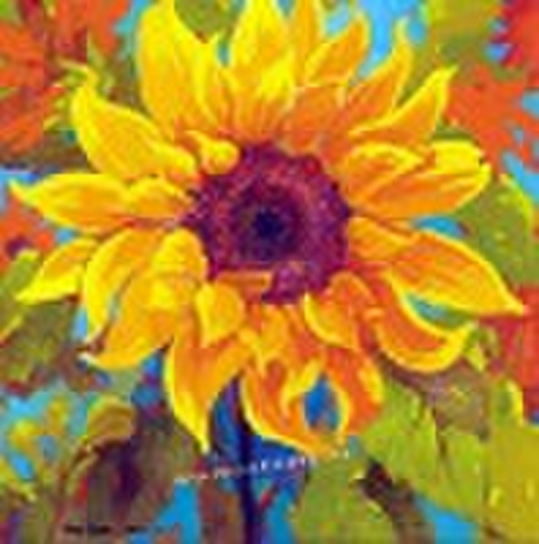 abstract oil painting