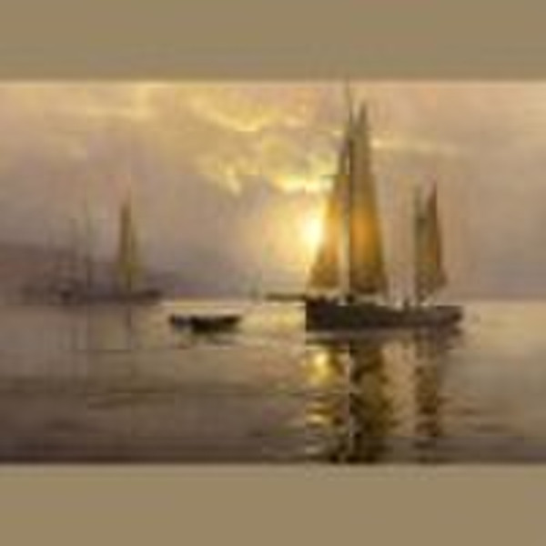 Oil Painting (Sailboat)