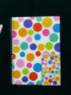 pp-cover spiral  notebook