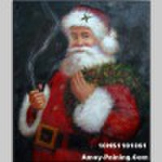 Christmas Decoration Oil Painting