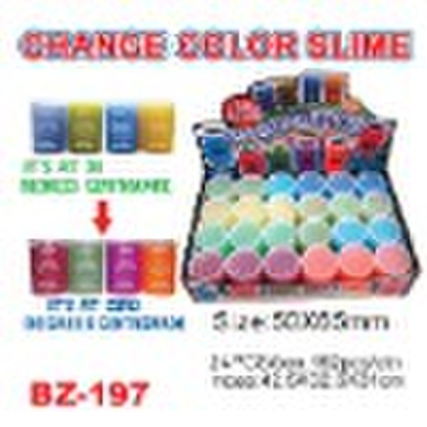 Sell change color  oil slime toy