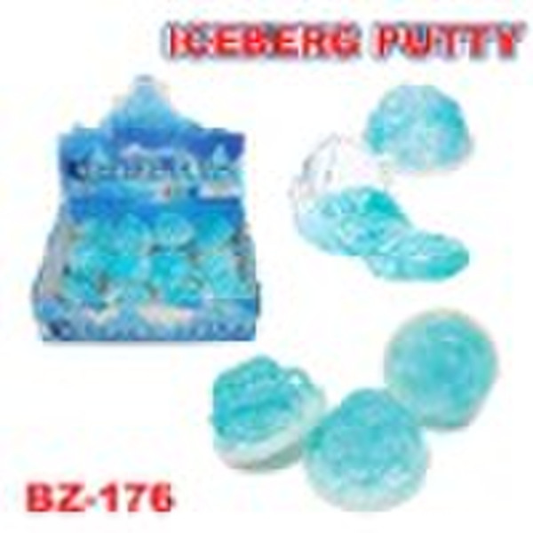 Iceberg  Pluto Crystal Putty toy for novelty putty