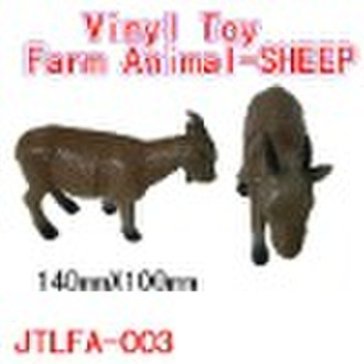 Sell  Vinyl Farm Animal Sheep Toy