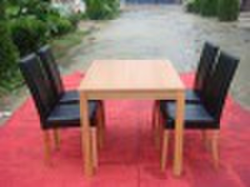 Wooden dining set