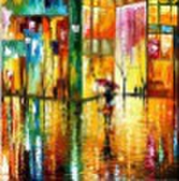 modern oil painting fabric painting designs