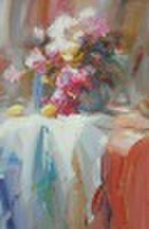 Handmade Still Life  Oil Painting- Canvas Fruit Pa