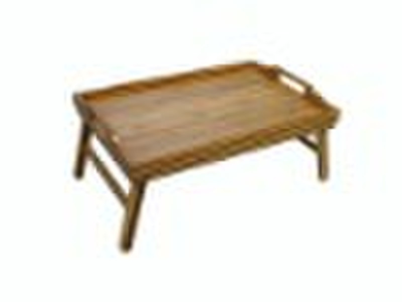 Bamboo breakfast table