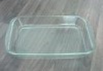 high-borosilicate heat-resistant glass dish