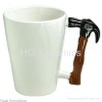 Hammer handle mug