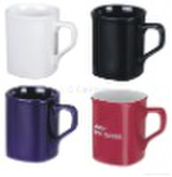 Square coffee mug,9oz