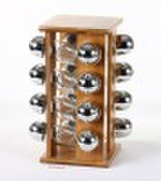 Bamboo Spice Rack