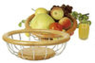 wooden fruit basket