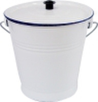 Enamel  bucket