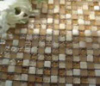 Glass Mixed Stone Mosaic WD-G&SM017