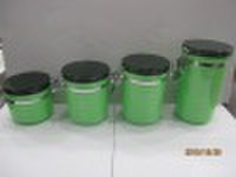 air-tight canister/ps food container/metal caniste