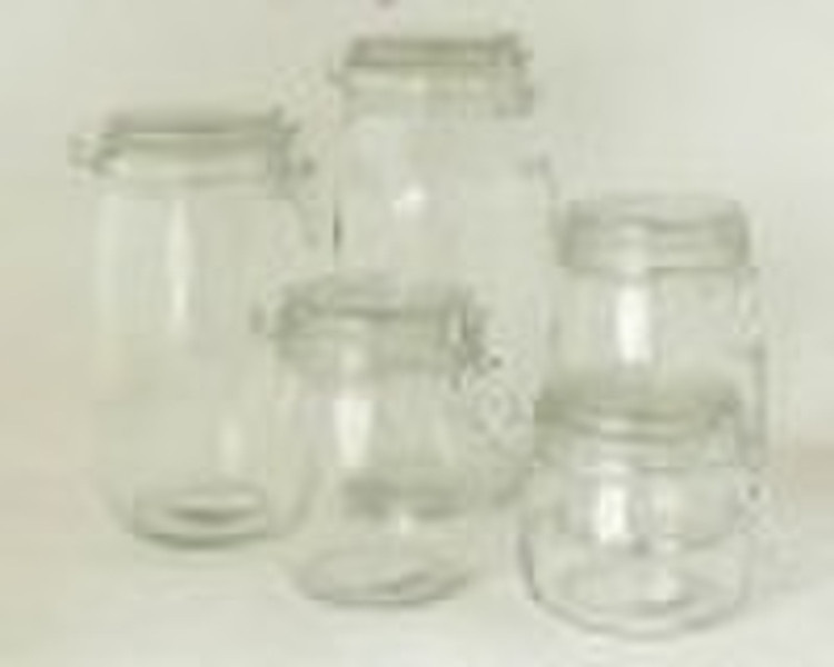 glass storage jar/food container