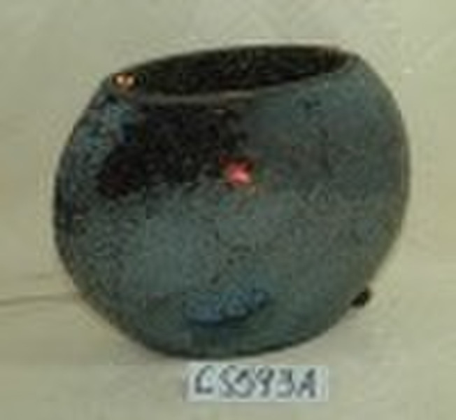 Mosaic Table Glass Lamp for Indoor Decoration and