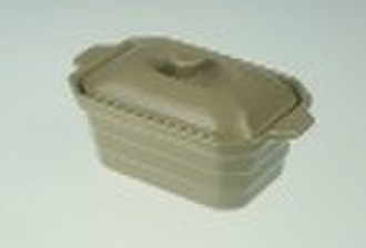 New Octagon shape mini stoneware casserole