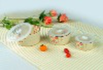 2011 New Design Ceramic bowl set of 3
