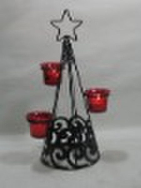 metal candle holder
