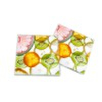 square PP paper  glass cup mat