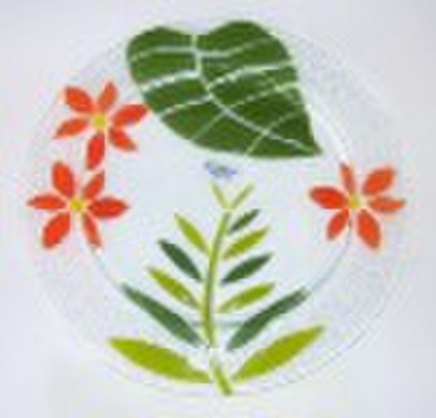 Glass Decoration Plate