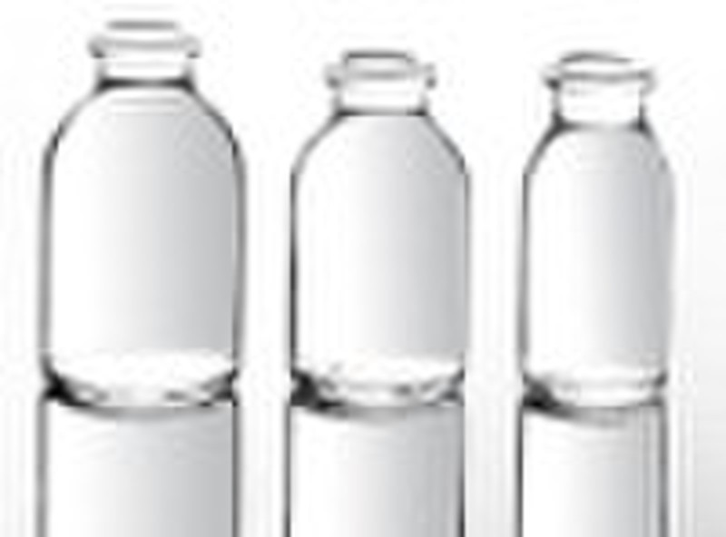 Molded injection glass vials