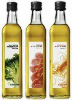 clear glass olive oil bottle 500ml