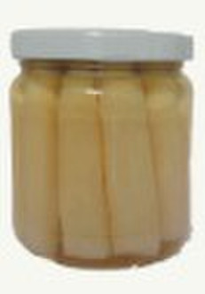 500ml clear glass pickles jar with tin cap