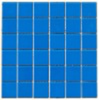 Swimming pool glass mosaic tiles