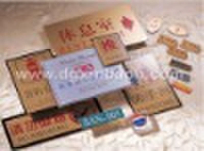 Acrylic Silkscreen Signs / Brands