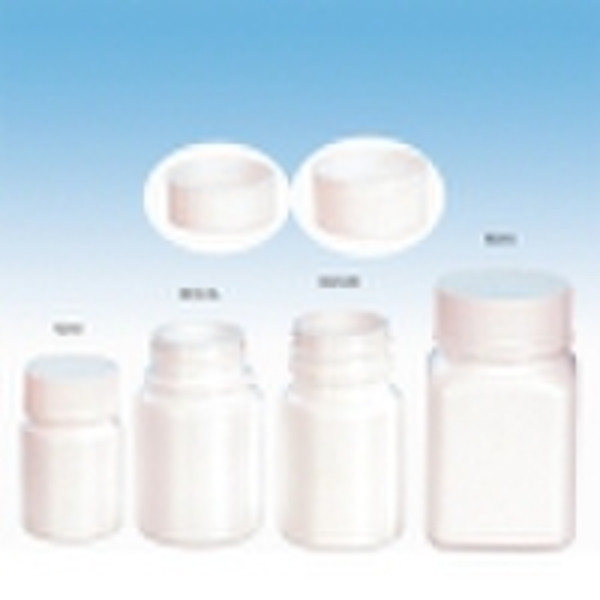white HDPE bottles