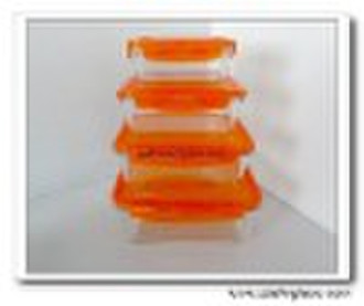 Glass food container/crisper